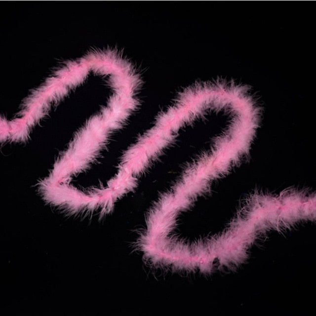 High quality natural  white plumes boa 2m/pcs fluffy turkey feathers boa for crafts party/costumes/shawl decoration