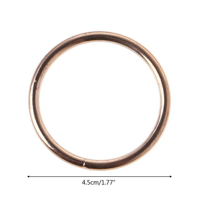 3.5-19cm Metal Dream Catcher Dreamcatcher Ring Macrame Craft Hoop Gold DIY Accessory 10 Szies New